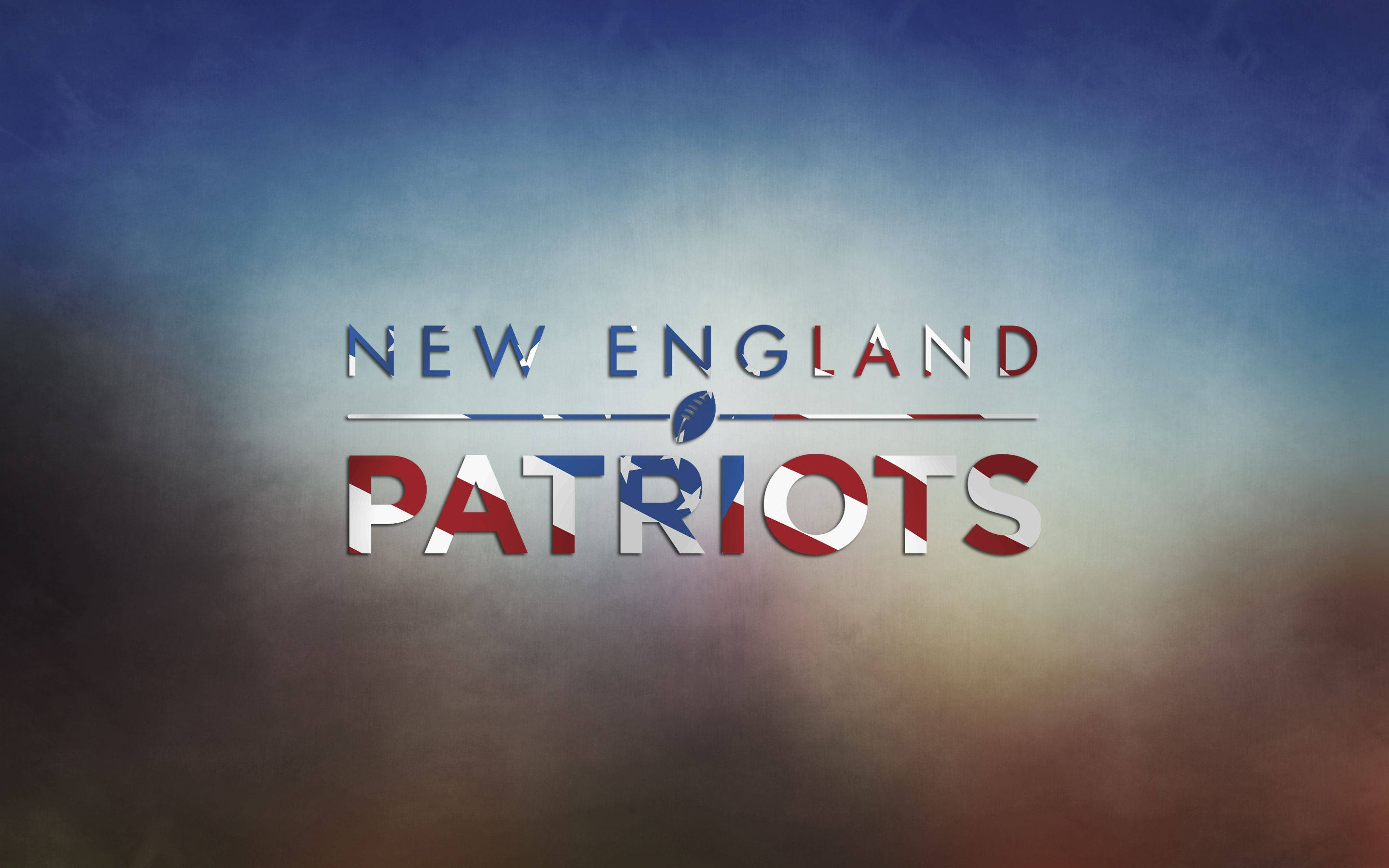New England Patriots, red white and blue, bold, 2K Desktop Wallpaper