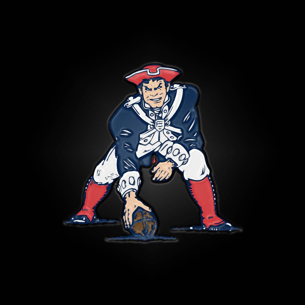 New England Patriots, mascot, cartoon pirate, SD Desktop Wallpaper