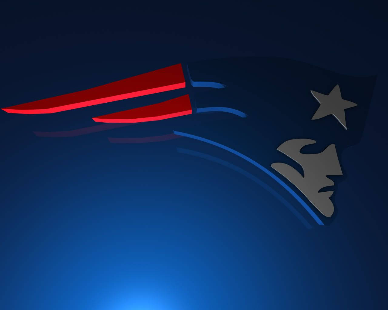 New England Patriots, blue, red wings, HD Desktop Wallpaper