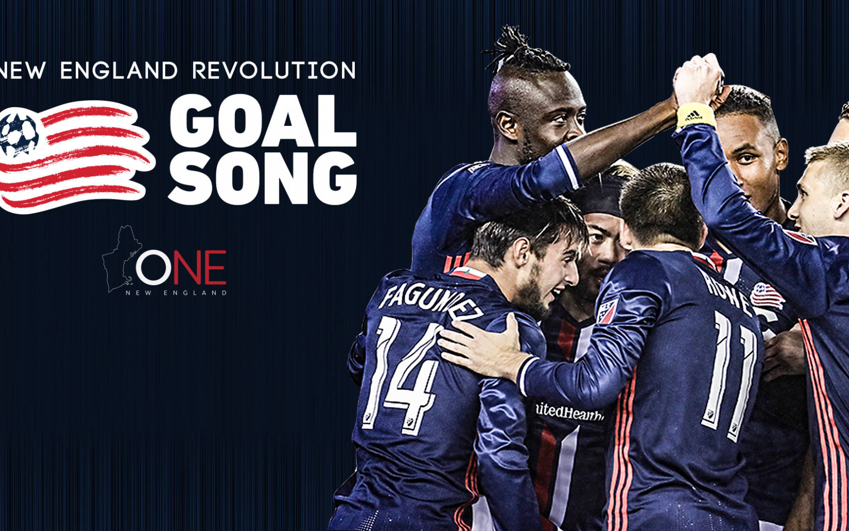 New England Revolution, blue jerseys, goal, HD Desktop Wallpaper