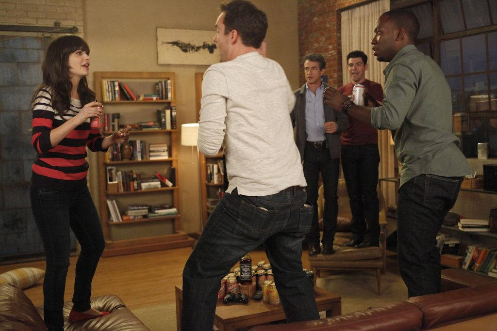 New Girl, American Sitcom, apartment living room, SD Desktop Wallpaper