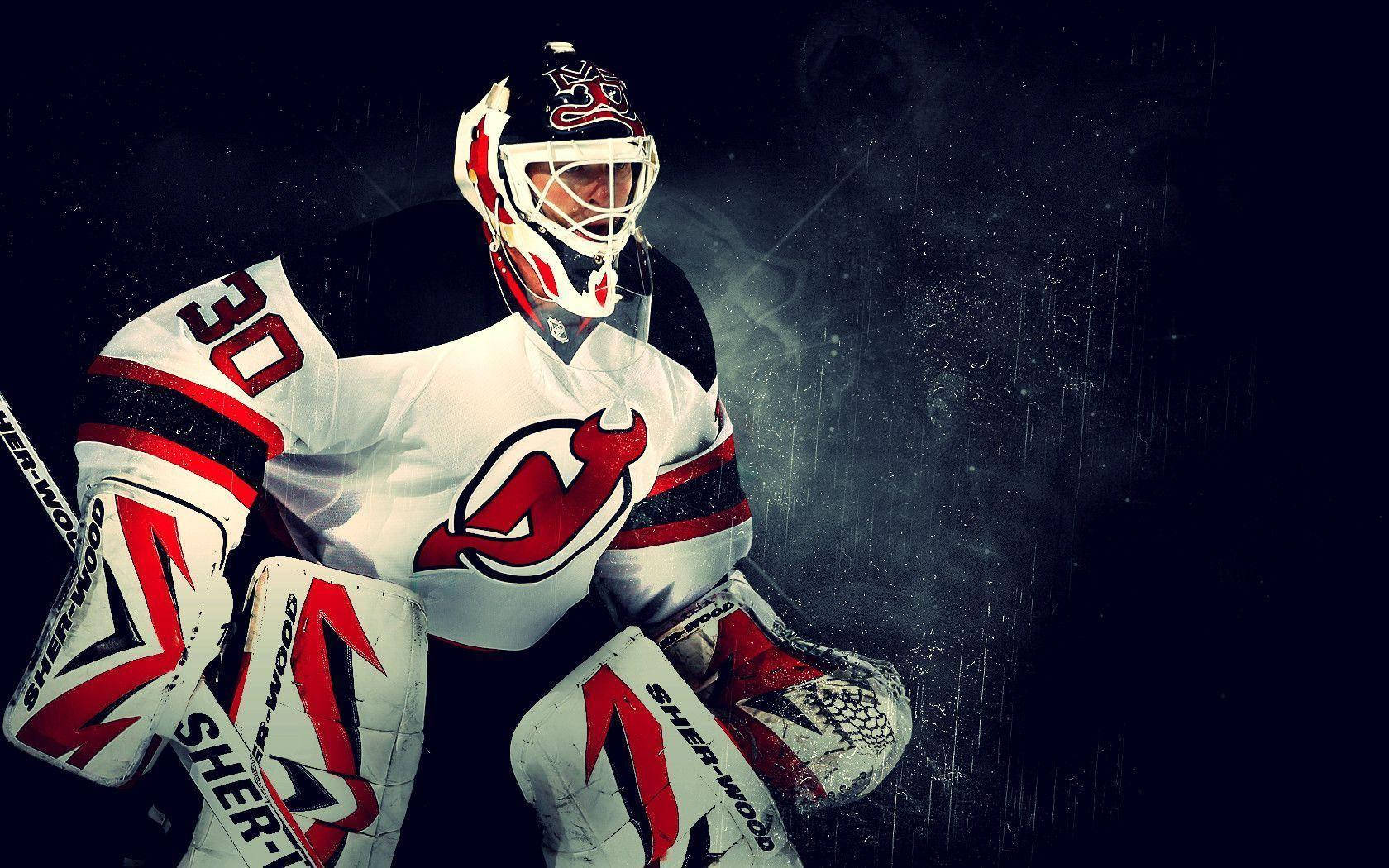 New Jersey Devils, number 30, hockey goalie, HD Desktop Wallpaper