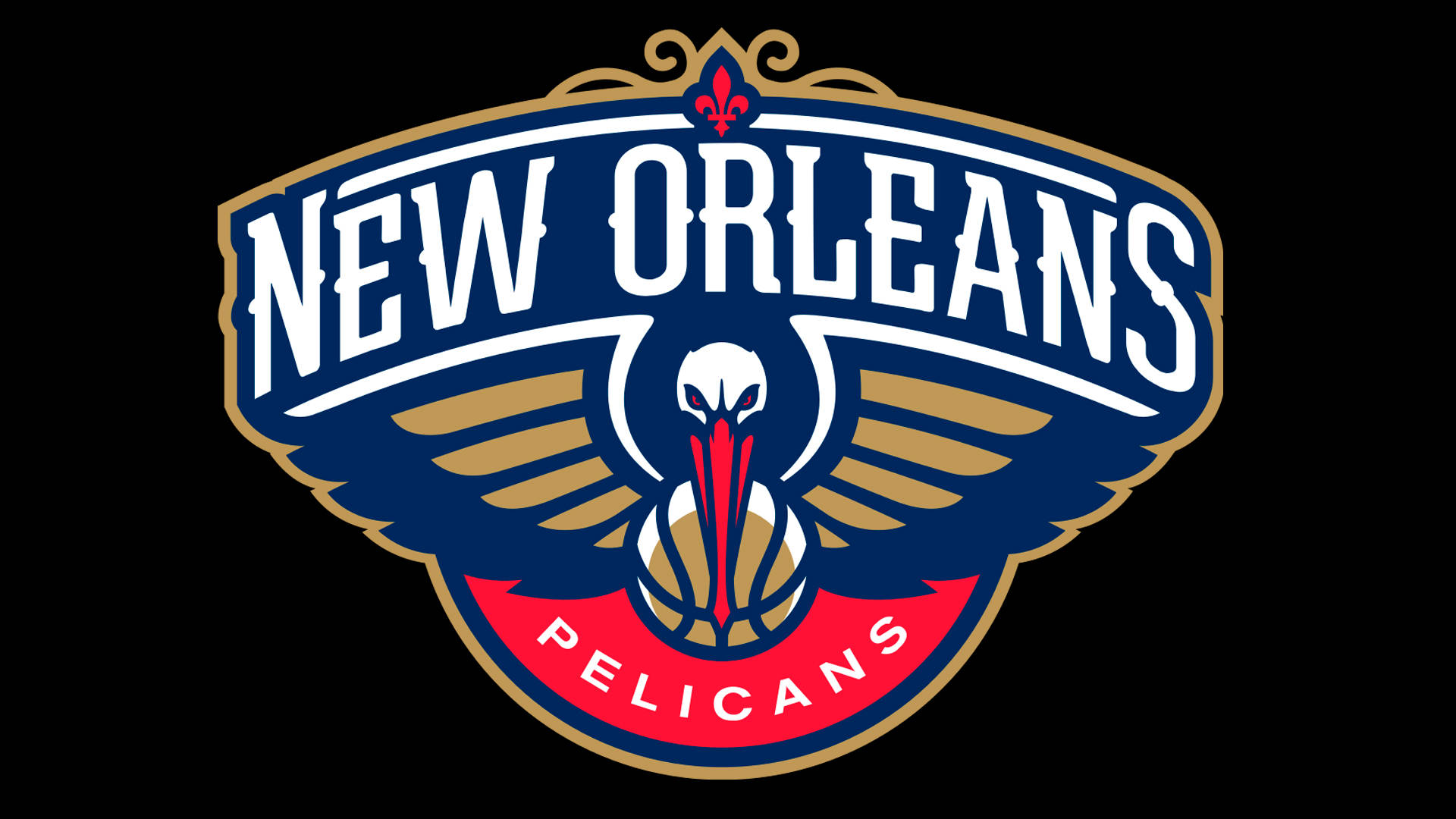 New Orleans Pelicans, pelican, basketball, Full HD Desktop Wallpaper