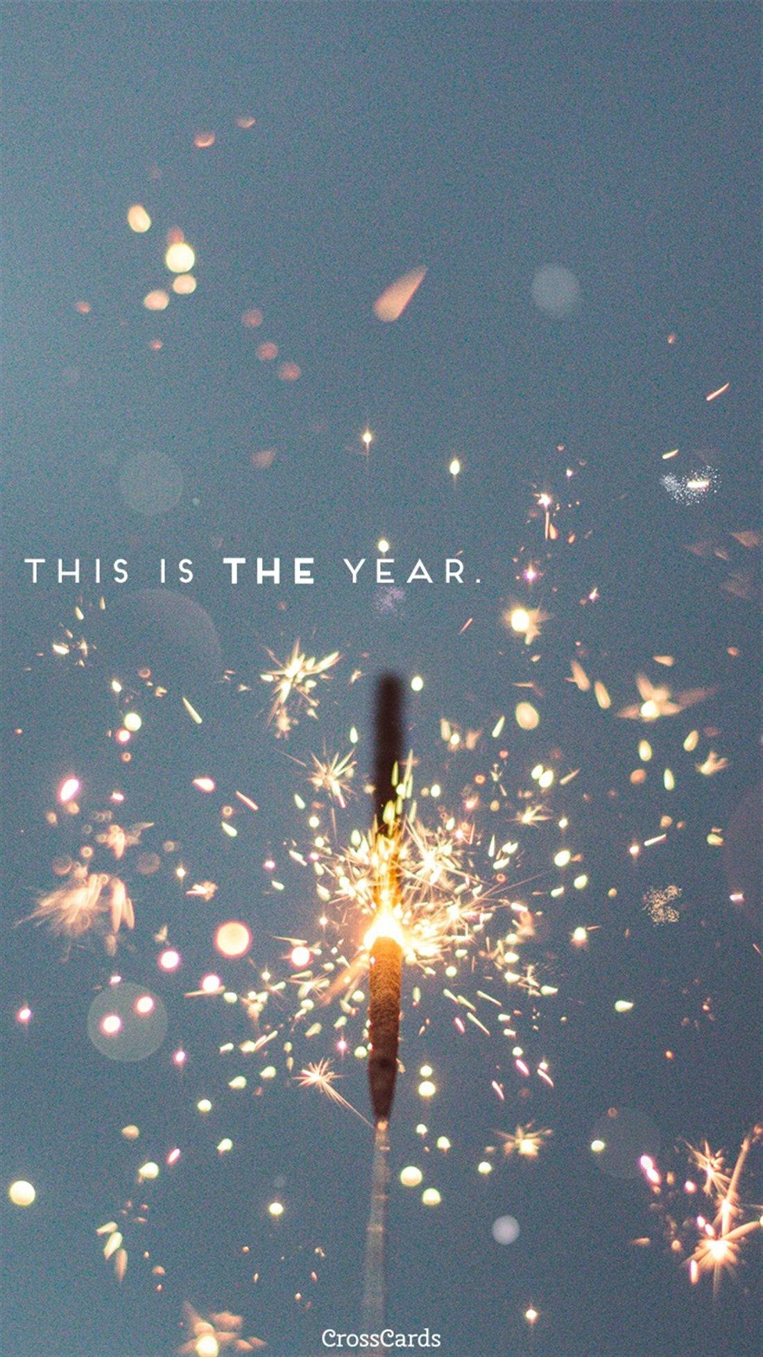 firework, soft blue sky, glowing embers, Full HD Phone Wallpaper