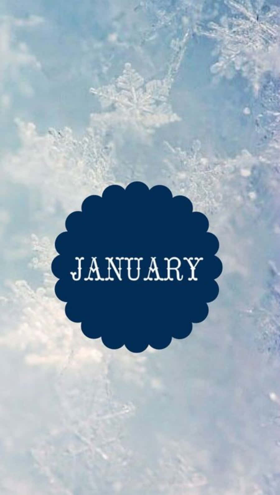 January, frosty winter window, delicate ice crystals, HD Phone Wallpaper