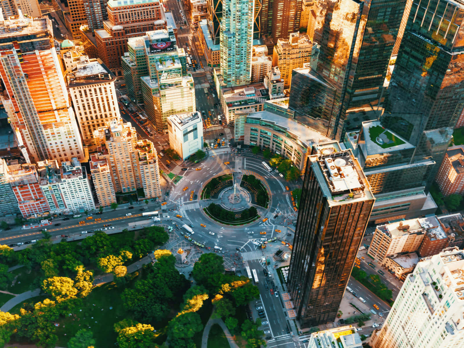 New York City, 4K Ultra HD, aerial view, HD Desktop Wallpaper