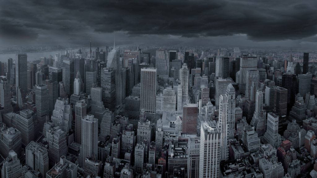 New York, dark skies, 4K desktop, SD Desktop Wallpaper