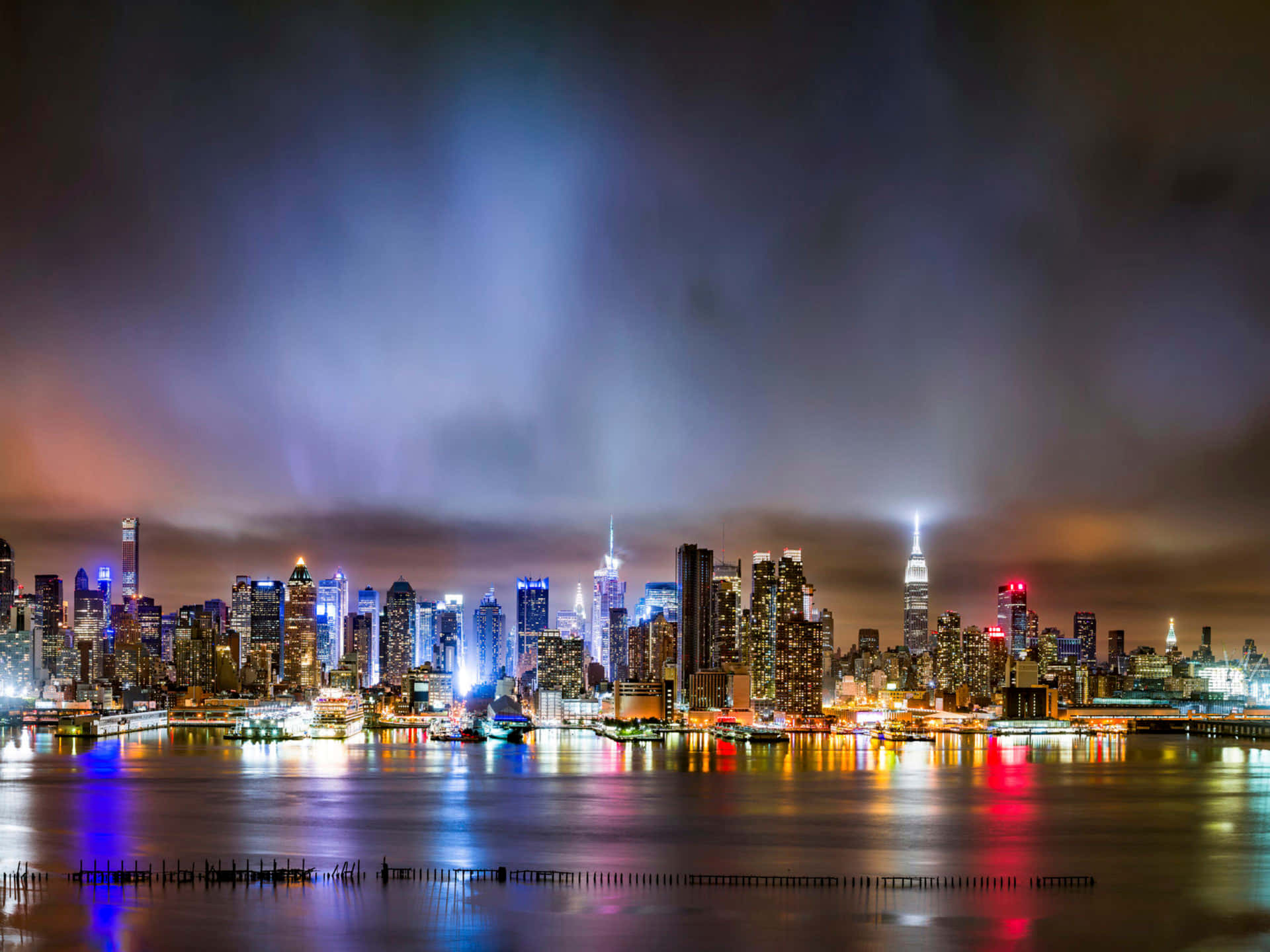 New York City, skyscrapers, bridges, Full HD Desktop Wallpaper