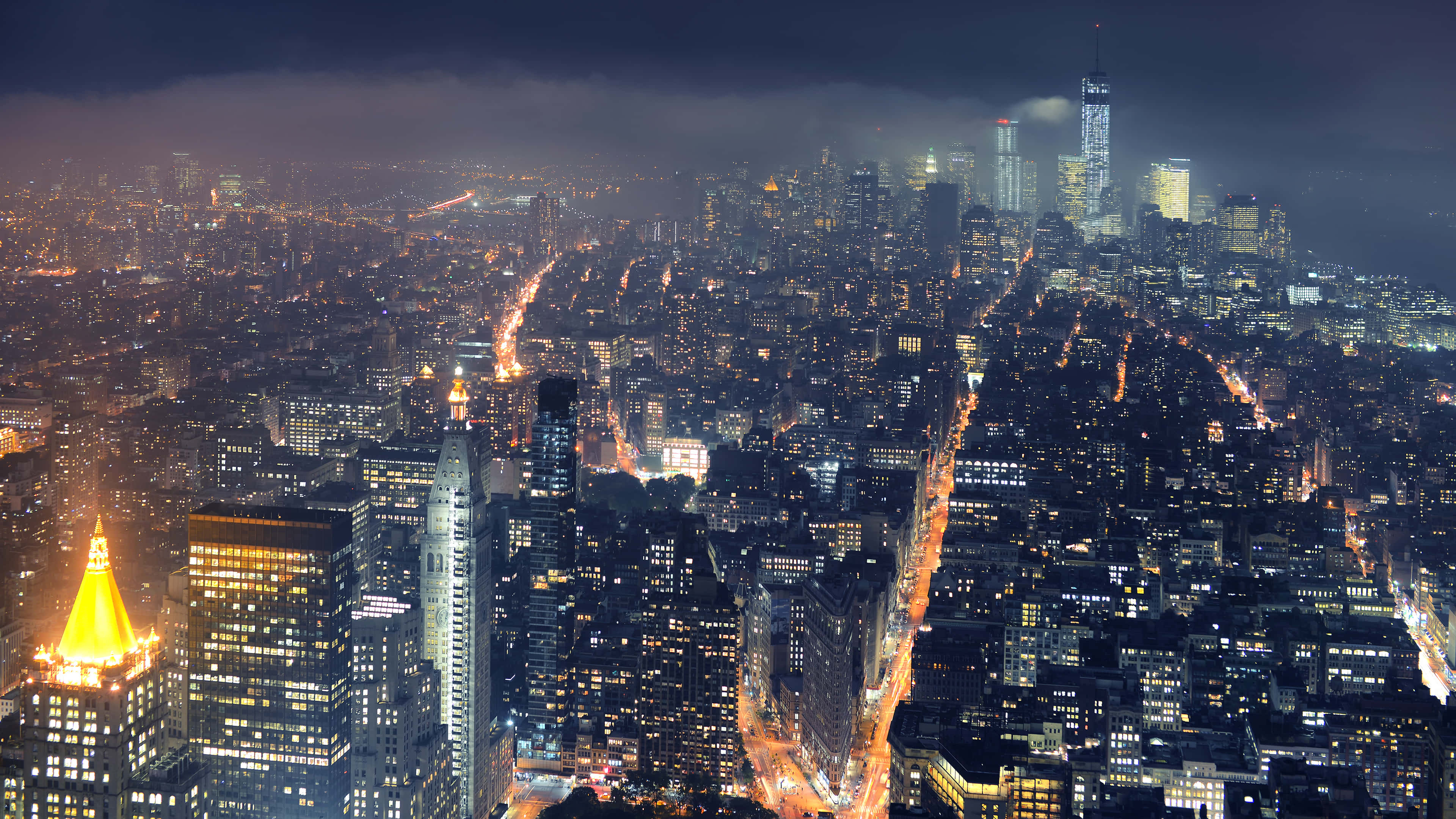 New York City, 4K Ultra HD, aerial view, 4K Desktop Wallpaper