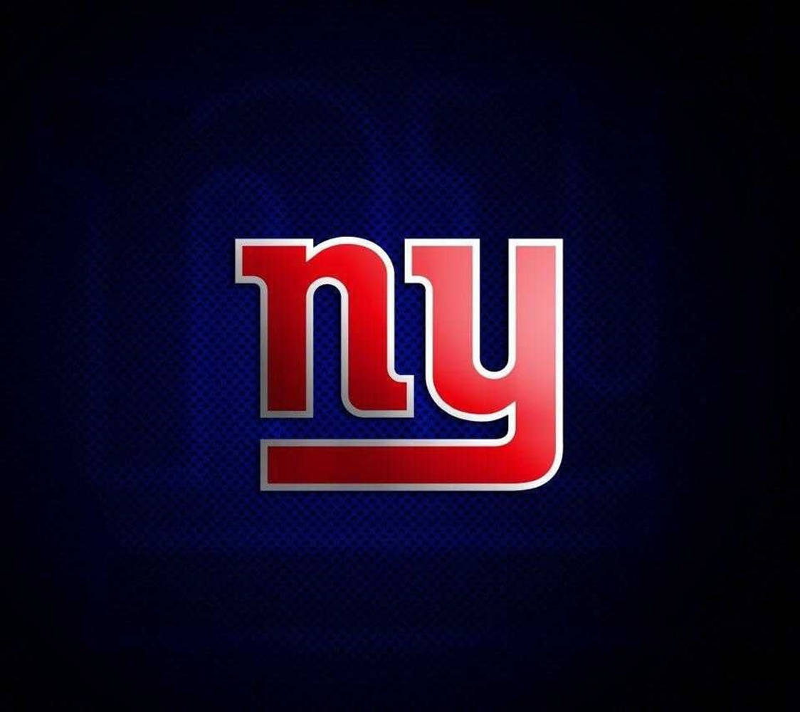 New York Giants, red, white outline, SD Desktop Wallpaper