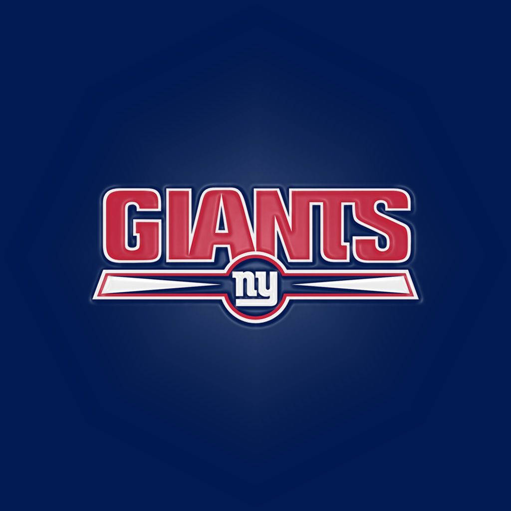 New York Giants, red wordmark, white, SD Desktop Wallpaper