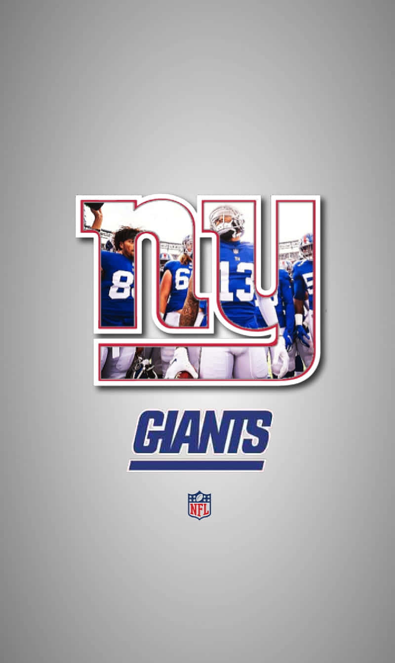 New York Giants, blue uniforms, team logo, HD Phone Wallpaper