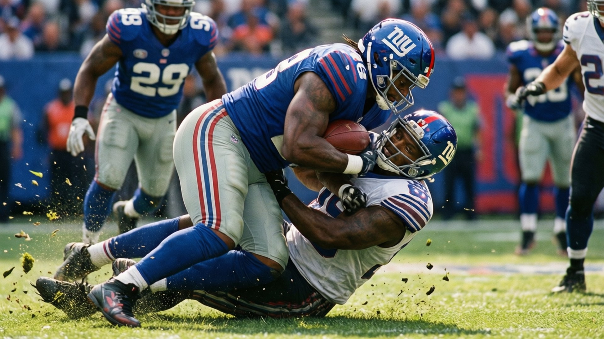 New York Giants, New York Jets, running back, Full HD Desktop Wallpaper
