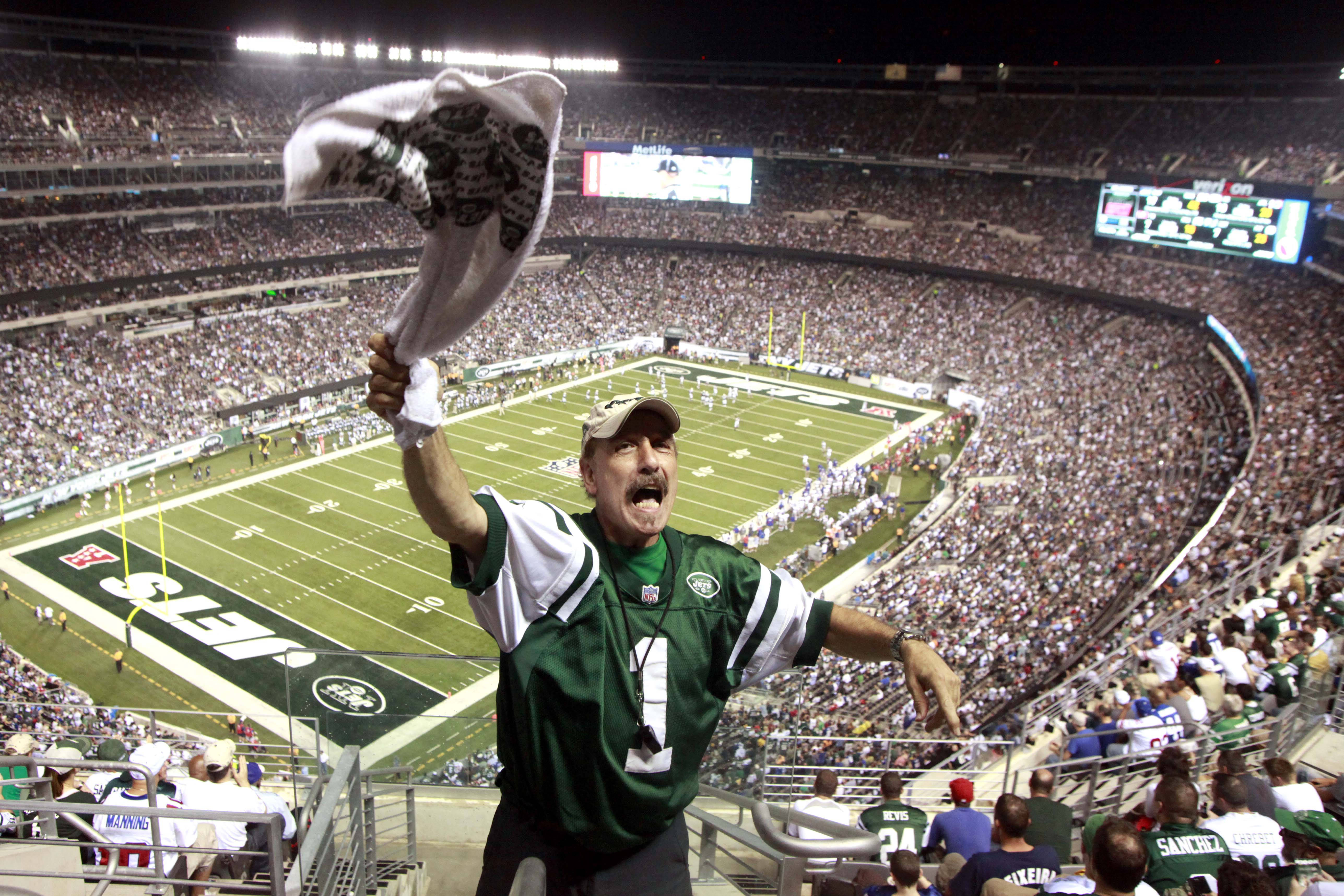 New York Jets, number 1 fan, team towel, 5K Desktop Wallpaper
