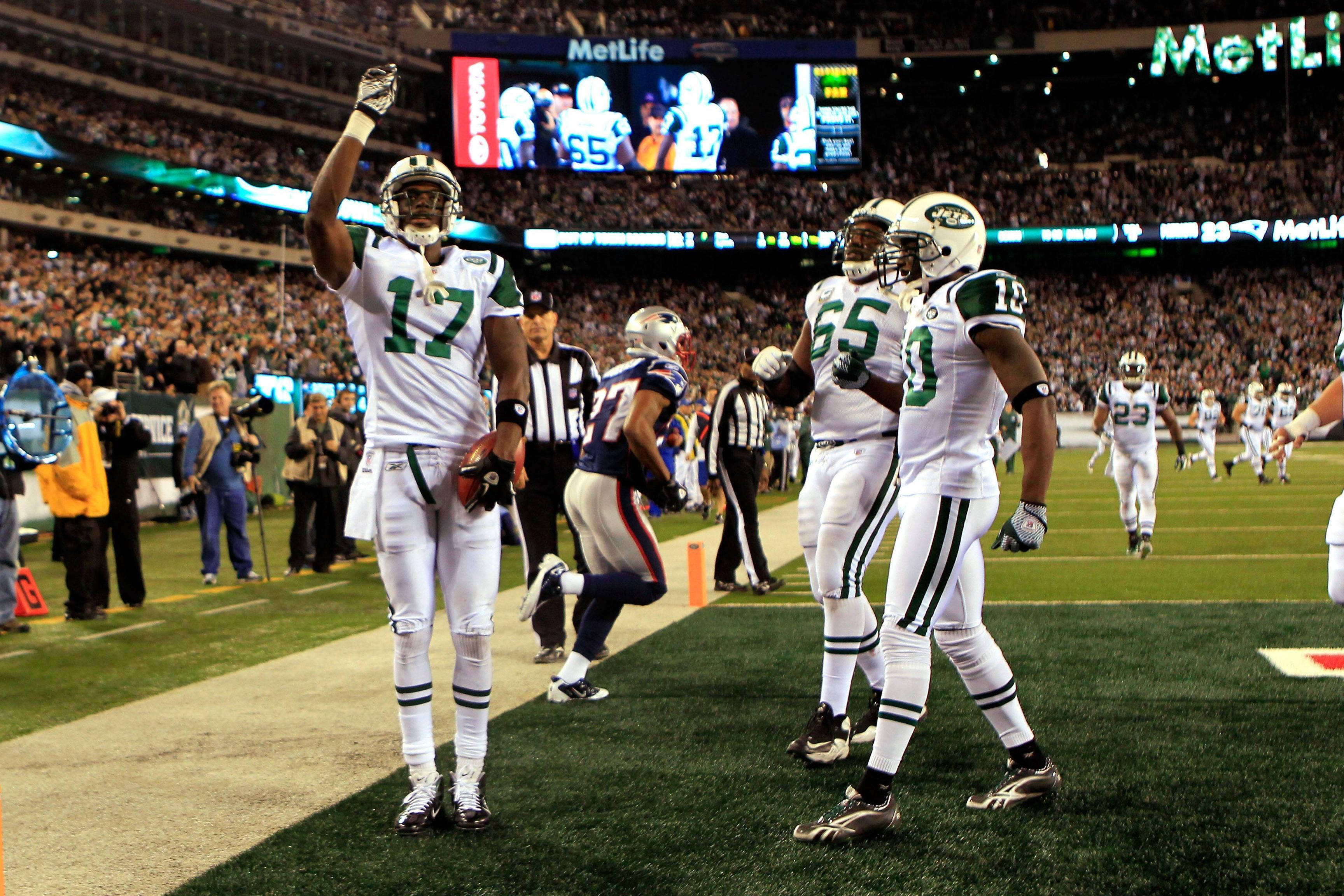 New York Jets, football players, stadium lights, 2K Desktop Wallpaper