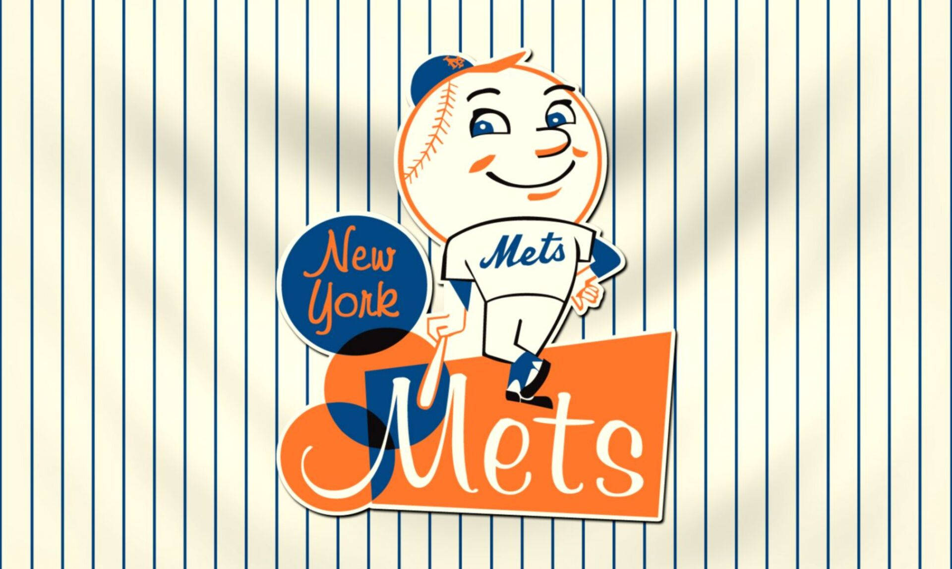 New York Mets, mascot, Mets uniform, Full HD Desktop Wallpaper