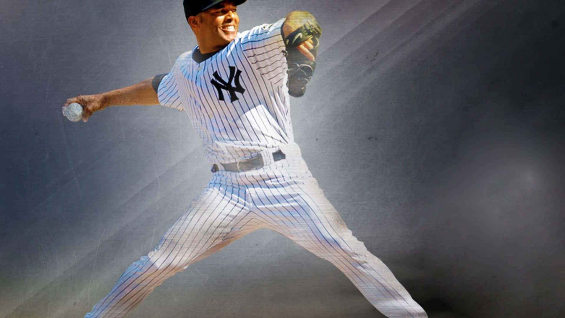 New York Yankees, baseball pitcher, uniform, Full HD Desktop Wallpaper