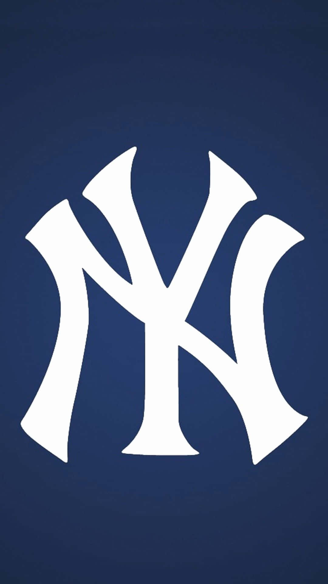 New York Yankees, iPhone, white New York Yankees logo, Full HD Phone Wallpaper