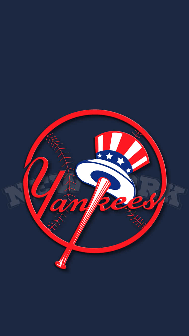 New York Yankees, iPhone, red, HD Phone Wallpaper
