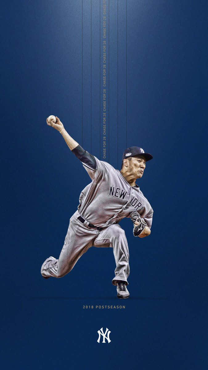New York Yankees, baseball pitcher, New York Yankees uniform, SD Phone Wallpaper