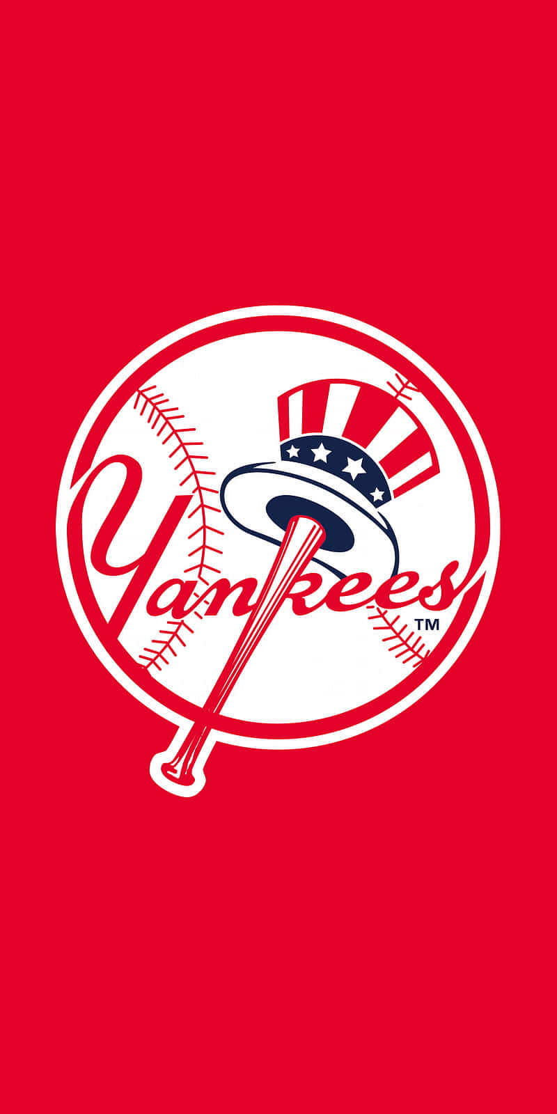 New York Yankees, iPhone, red, HD Phone Wallpaper