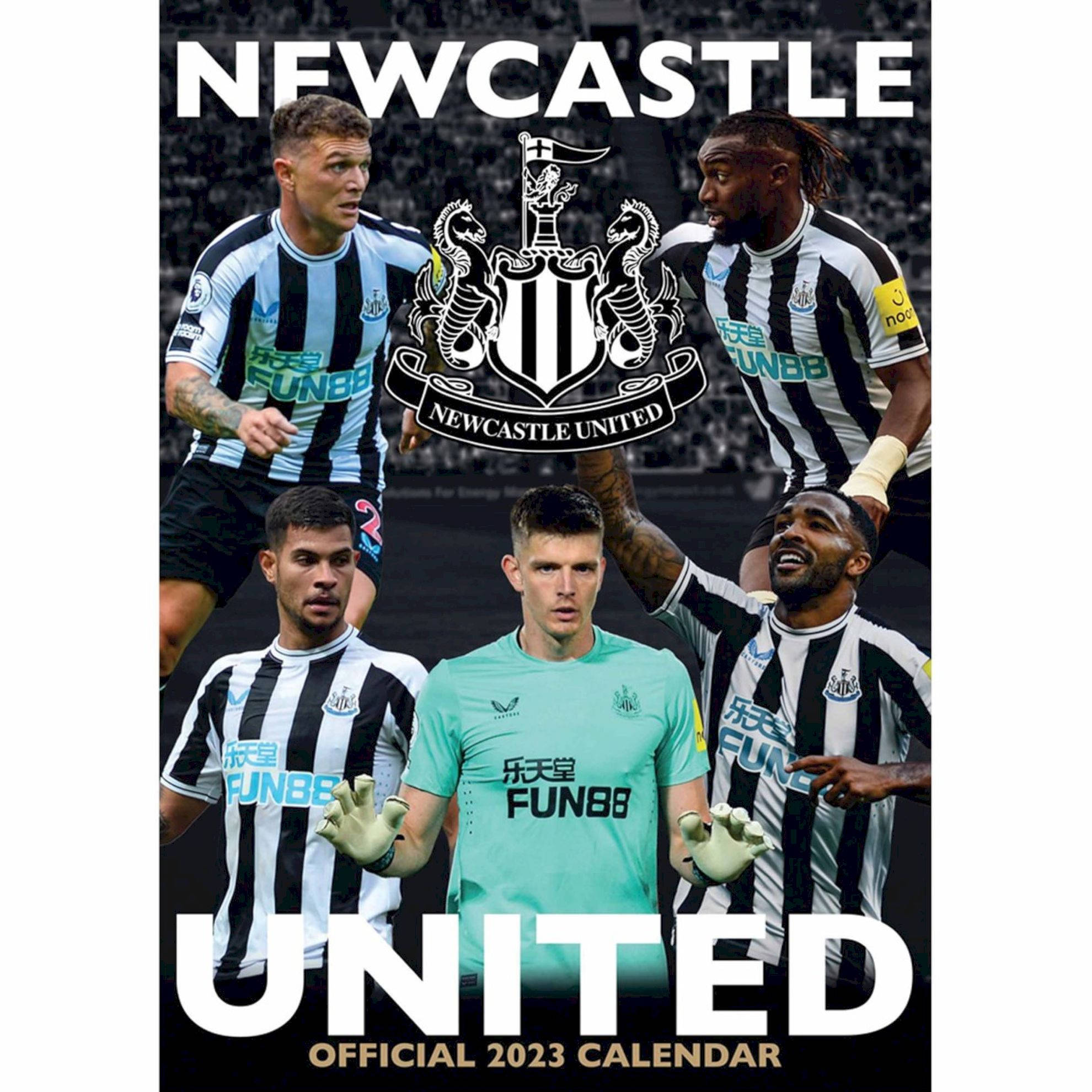 Newcastle United FC, 2023 calendar, team kits, Full HD Desktop Wallpaper