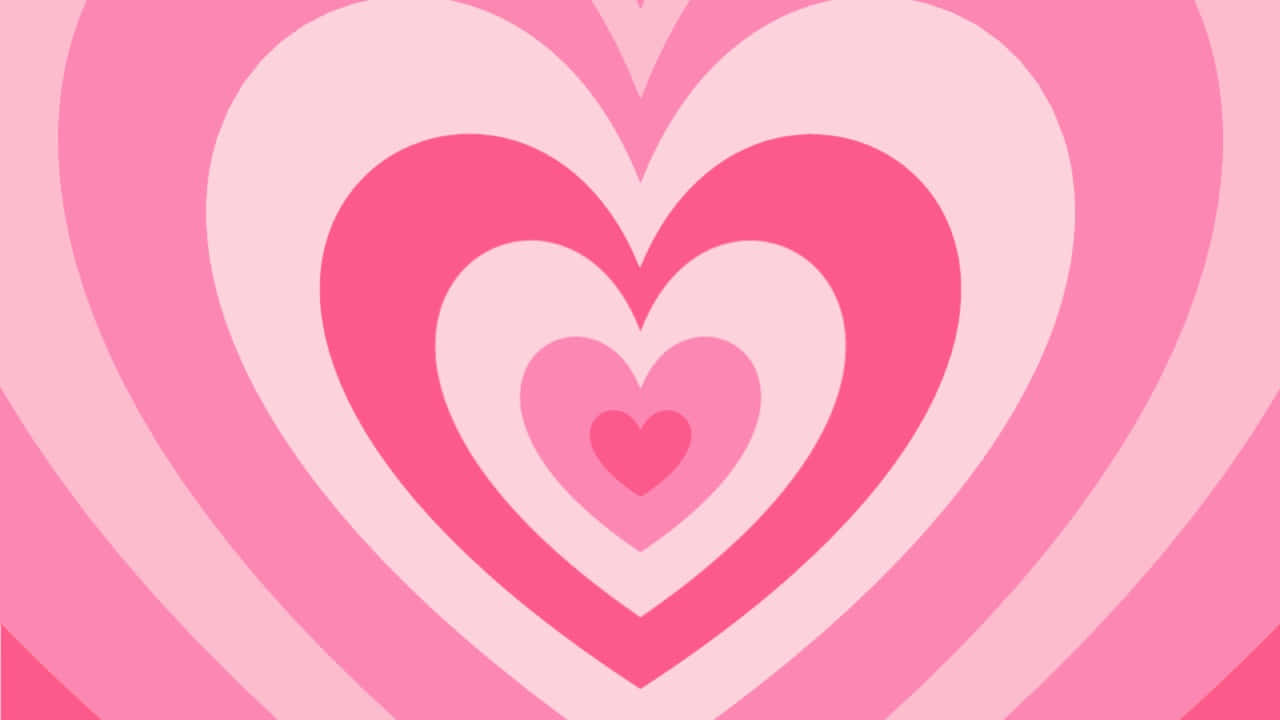 Powerpuff Girls, hearts, pink, HD Desktop Wallpaper