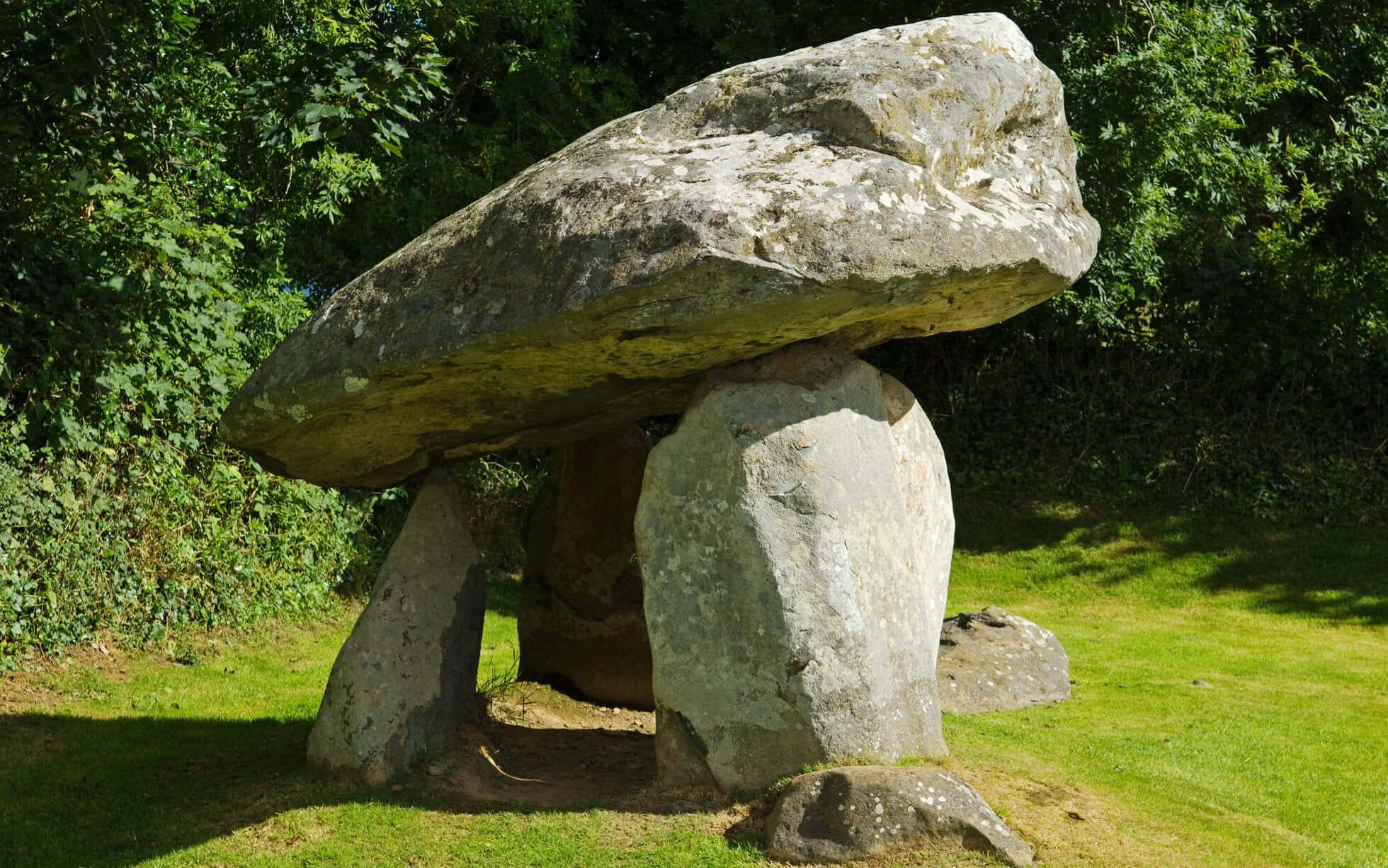 ancient dolmen, stone structure, Newport, Full HD Desktop Wallpaper