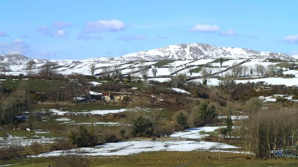 Newry, winter landscape, snow, SD Desktop Wallpaper