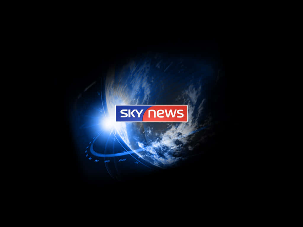 Sky News, Earth, glowing blue, SD Desktop Wallpaper