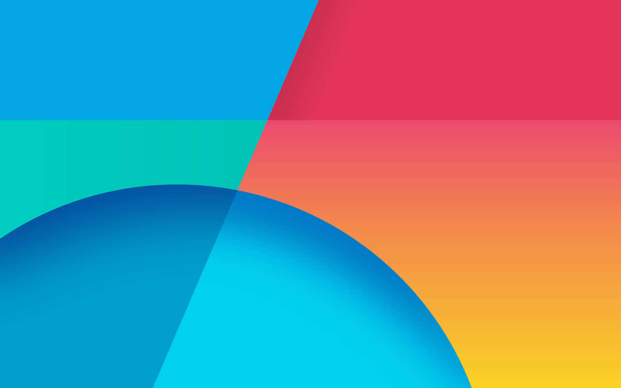Nexus 5, blue, red, HD Desktop Wallpaper