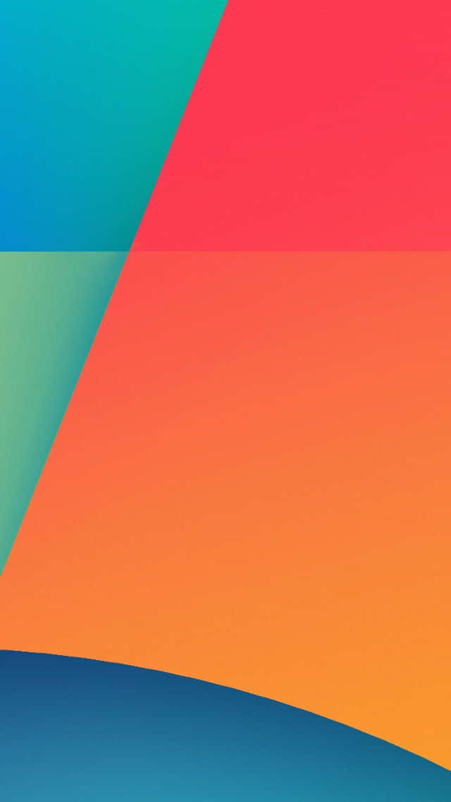 Nexus 5, blue and yellow striped pattern, teal, SD Phone Wallpaper