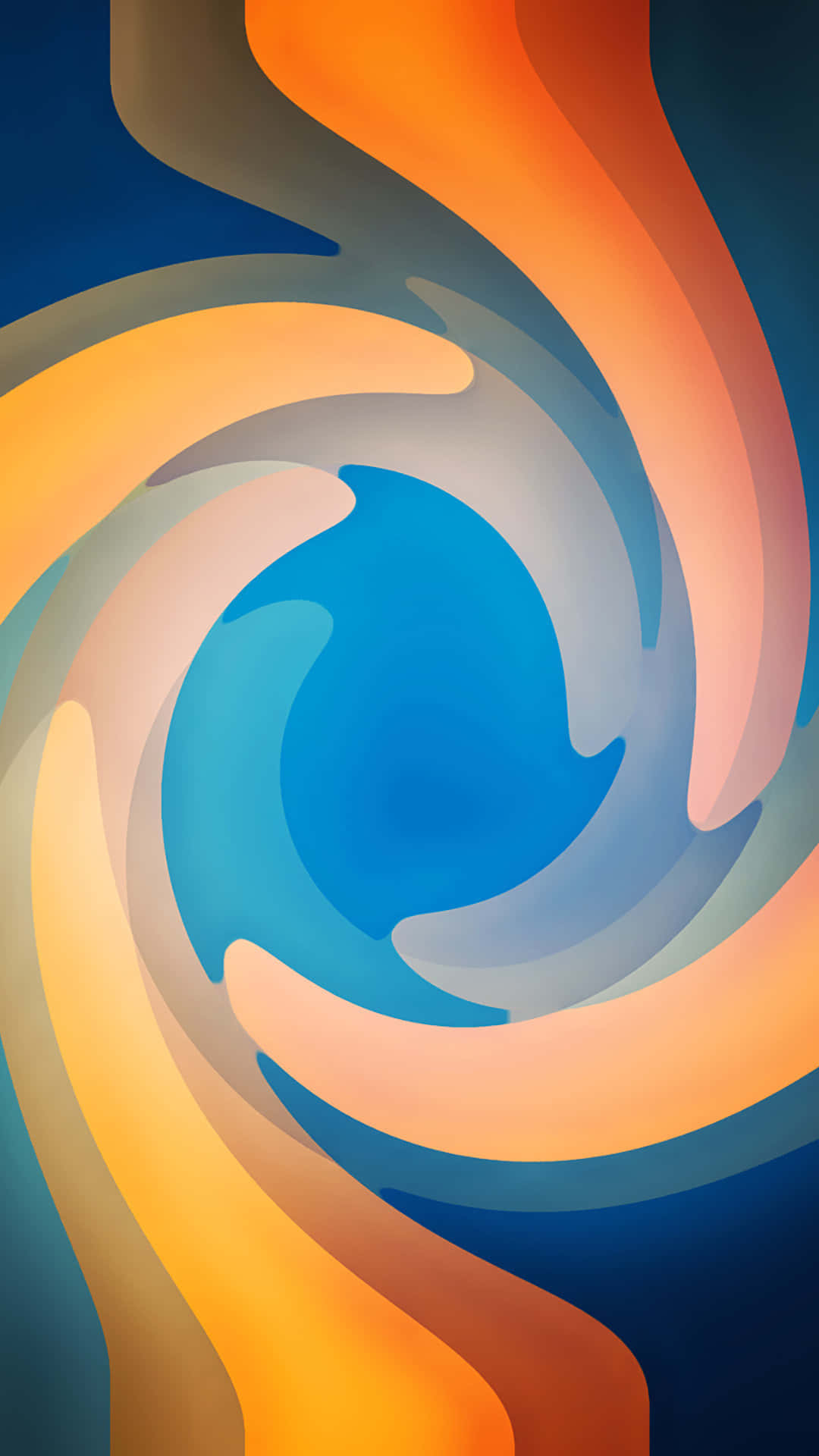 Nexus 5, Android platform, orange, Full HD Phone Wallpaper