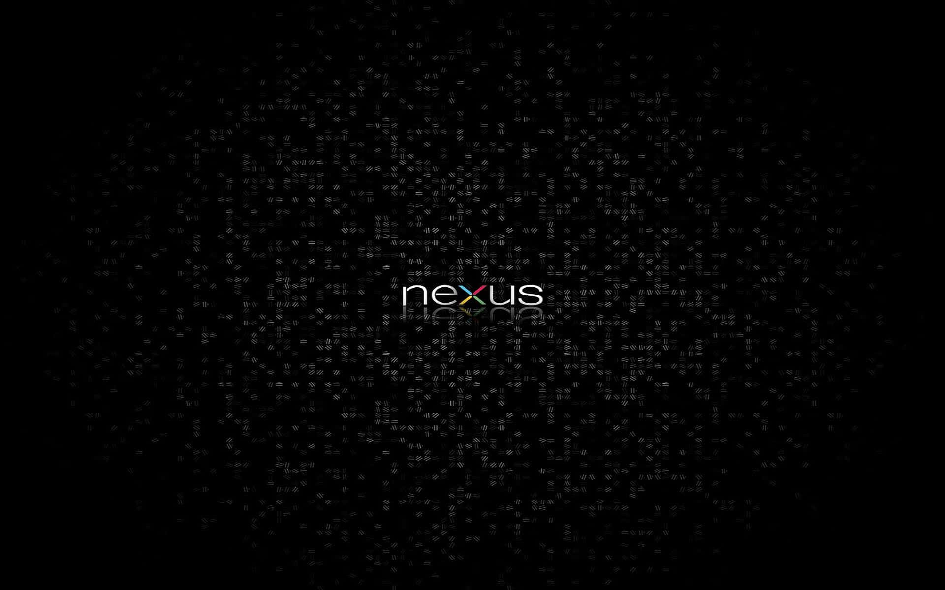 Nexus 6, black background, tiny white dots, Full HD Desktop Wallpaper