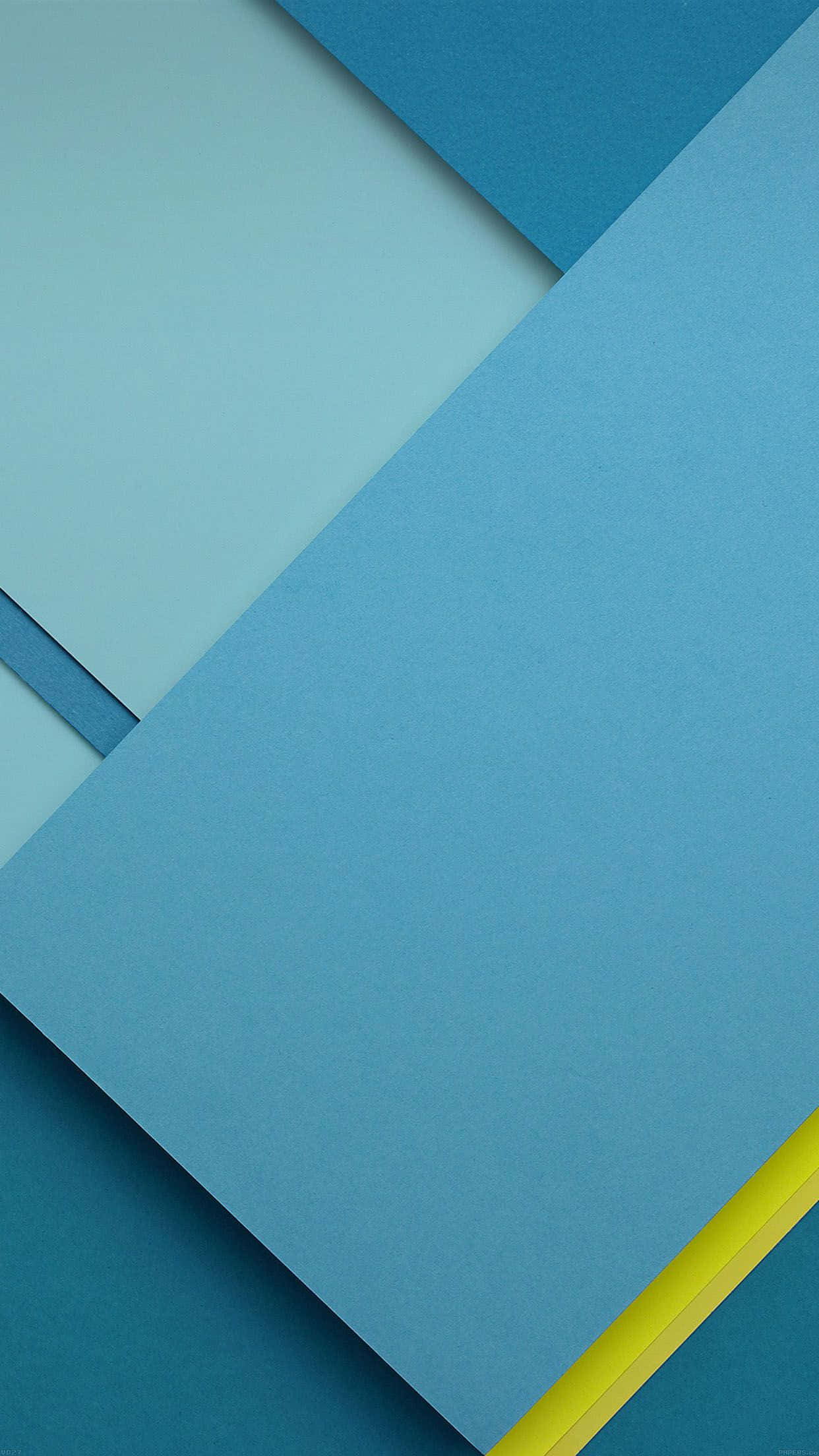 Nexus 6, blue, yellow, Full HD Phone Wallpaper