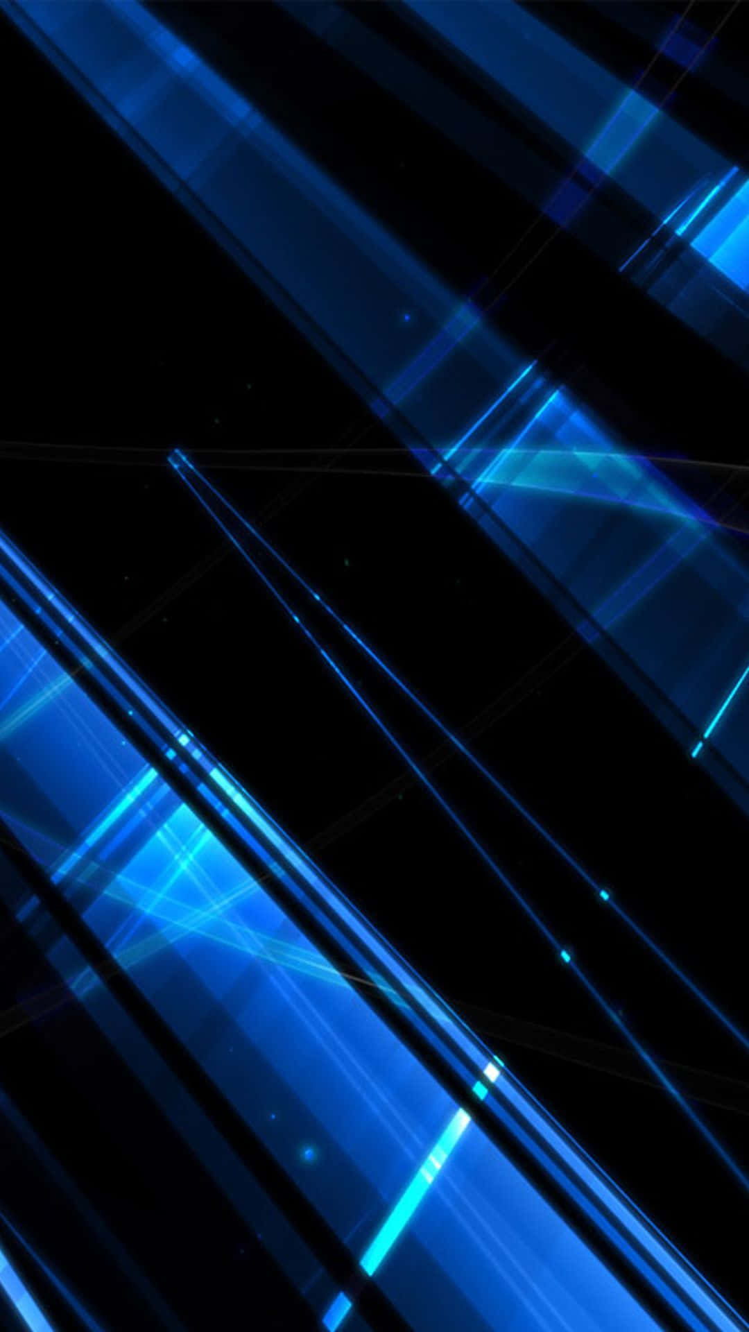 nexus 6, blue light beams, deep black void, Full HD Phone Wallpaper
