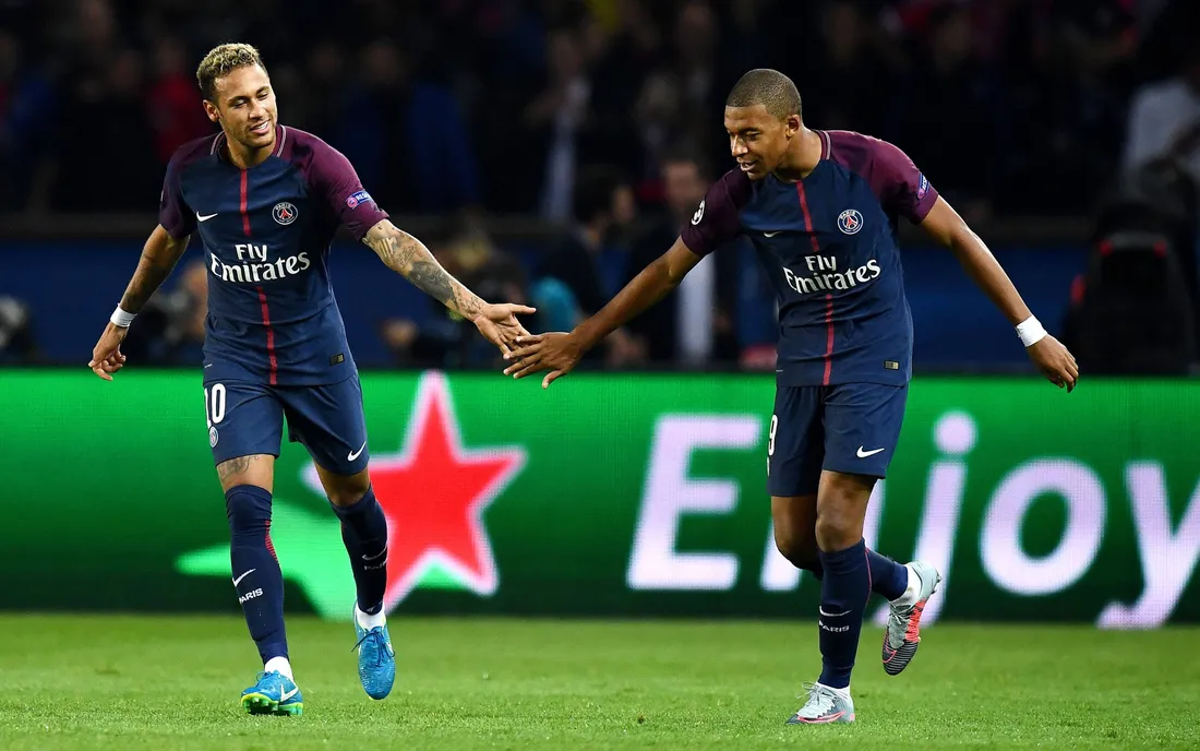 Neymar And Mbappe