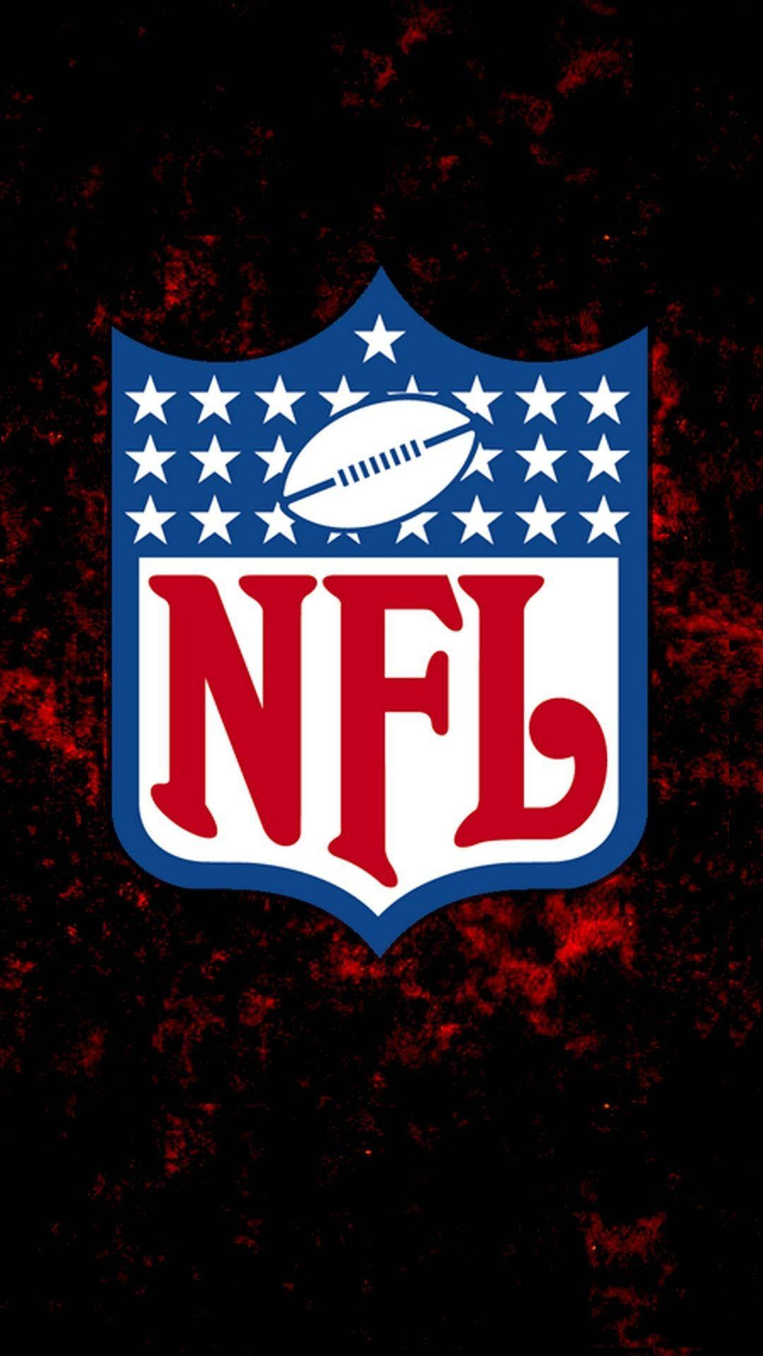 NFL, black, red, Full HD Phone Wallpaper