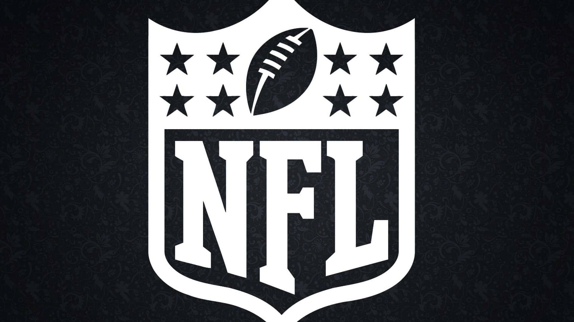 NFL Logo, white, football, Full HD Desktop Wallpaper