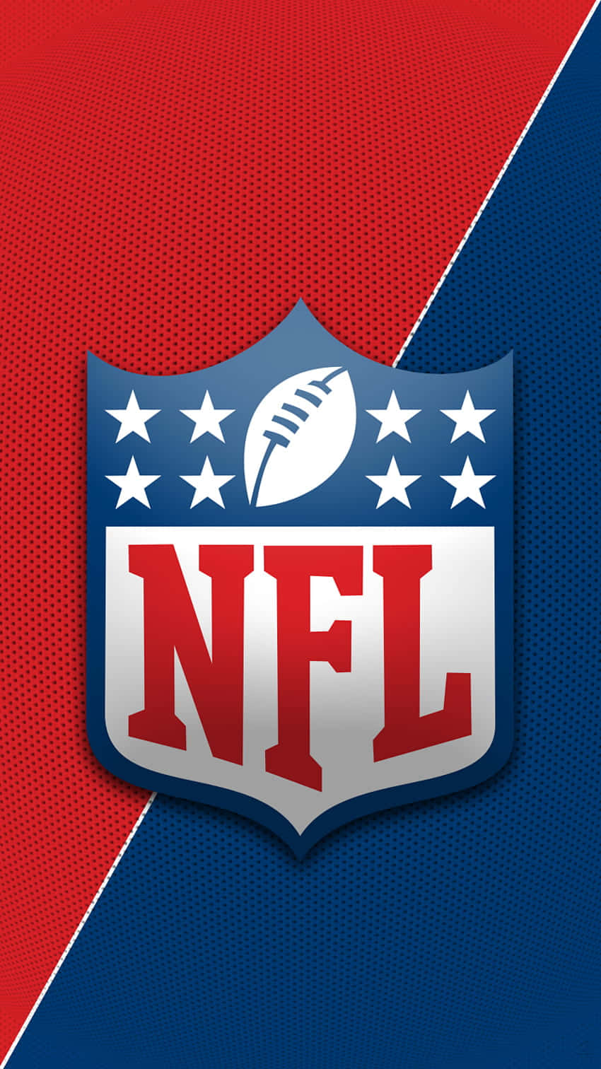 NFL Logo, red, blue, HD Phone Wallpaper