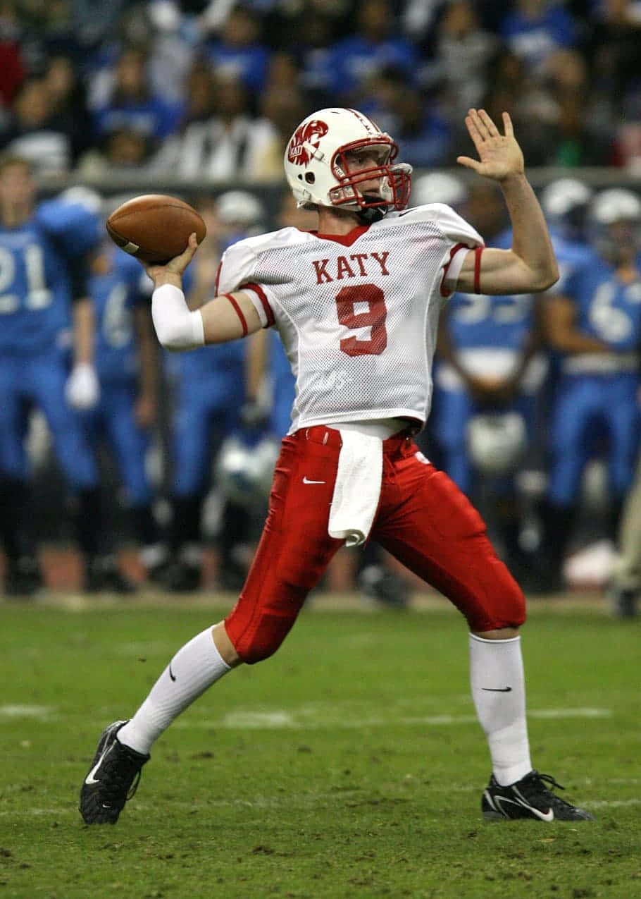 NFL Quarterbacks, white and red Katy jersey, number 9, SD Phone Wallpaper