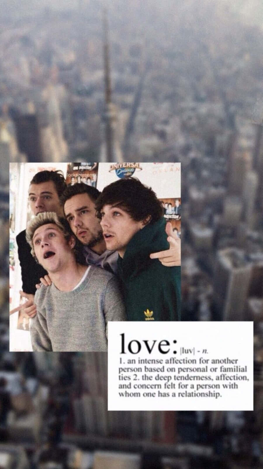 1 Direction, iPhone, dictionary definition of love, HD Phone Wallpaper