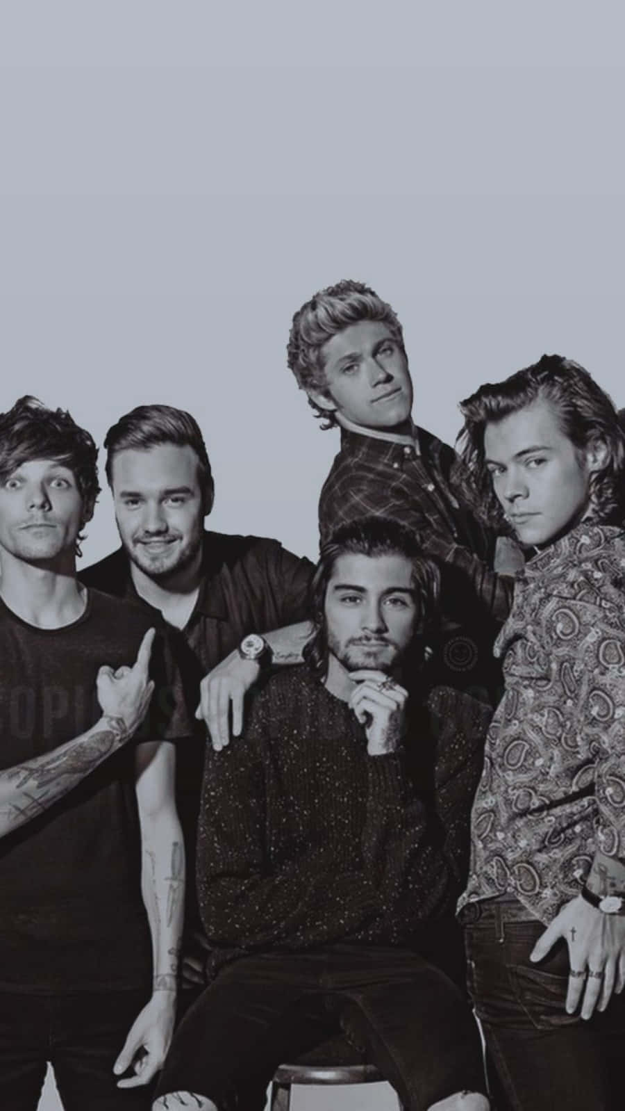 1 Direction, iPhone, monochrome studio shot, HD Phone Wallpaper