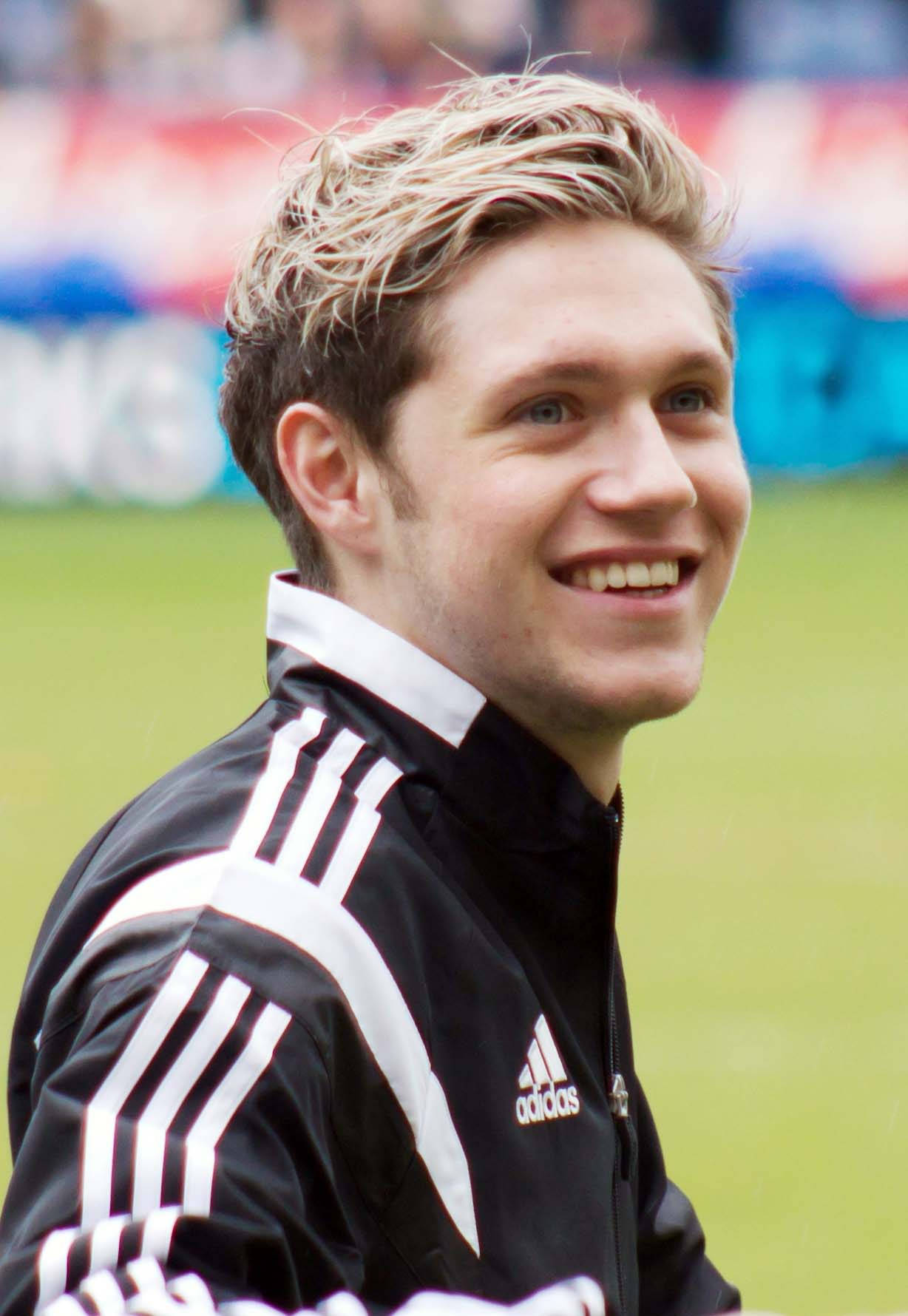 Niall Horan, Adidas jacket, black and white, HD Phone Wallpaper