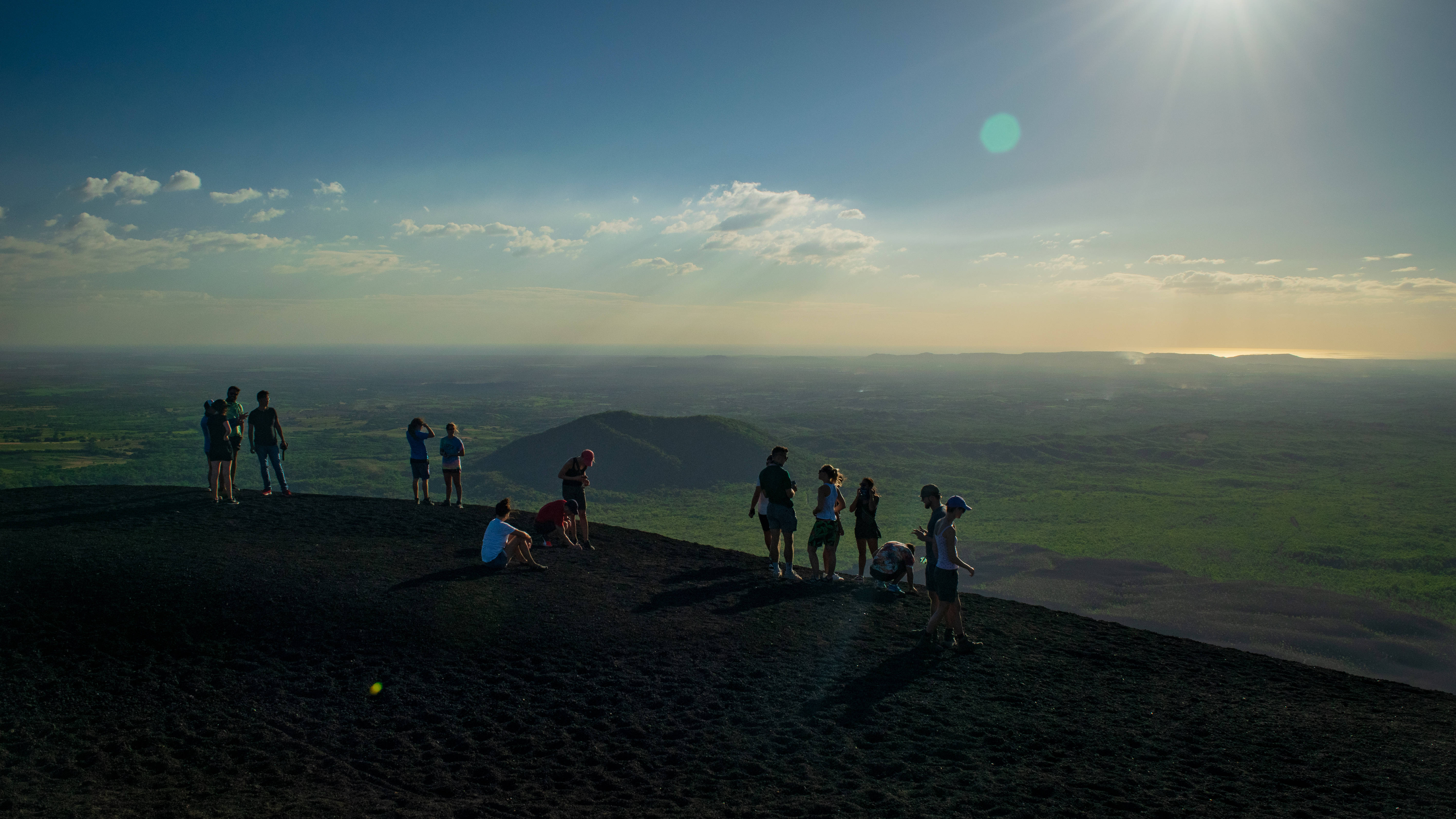 Nicaragua, top of the mountain, volcanic ridge, 5K Desktop Wallpaper