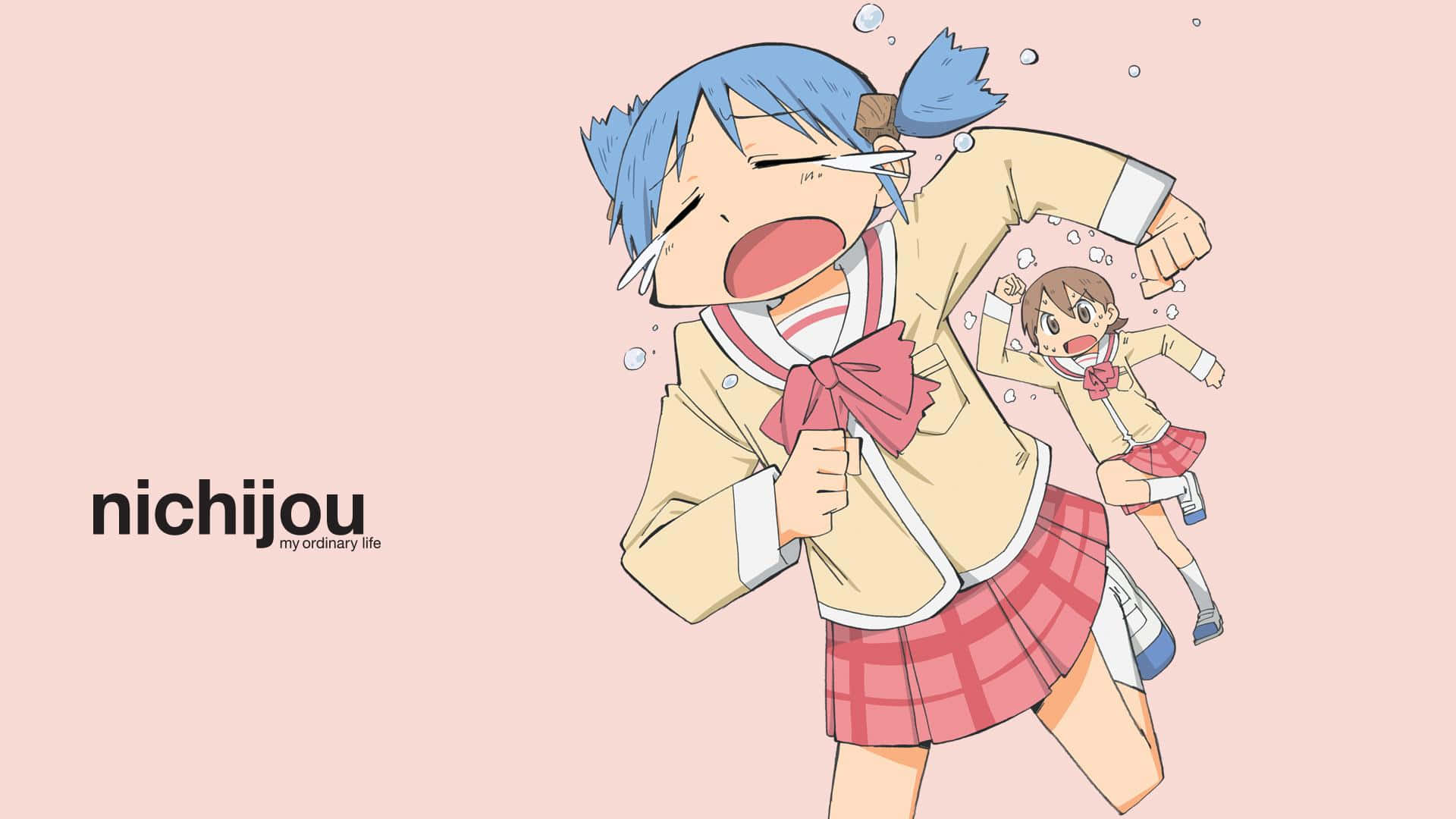 pink shirt, skirt, school uniforms, Full HD Desktop Wallpaper