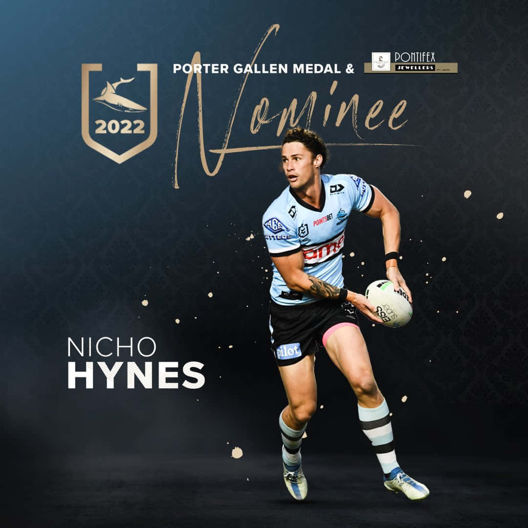 Nicho Hynes, light blue jersey, dark textured background, SD Desktop Wallpaper