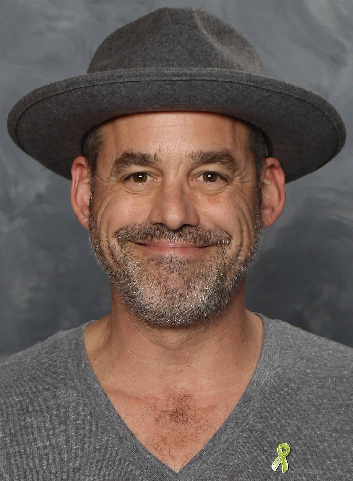 Nicholas Brendon, gray beard, hat, HD Phone Wallpaper