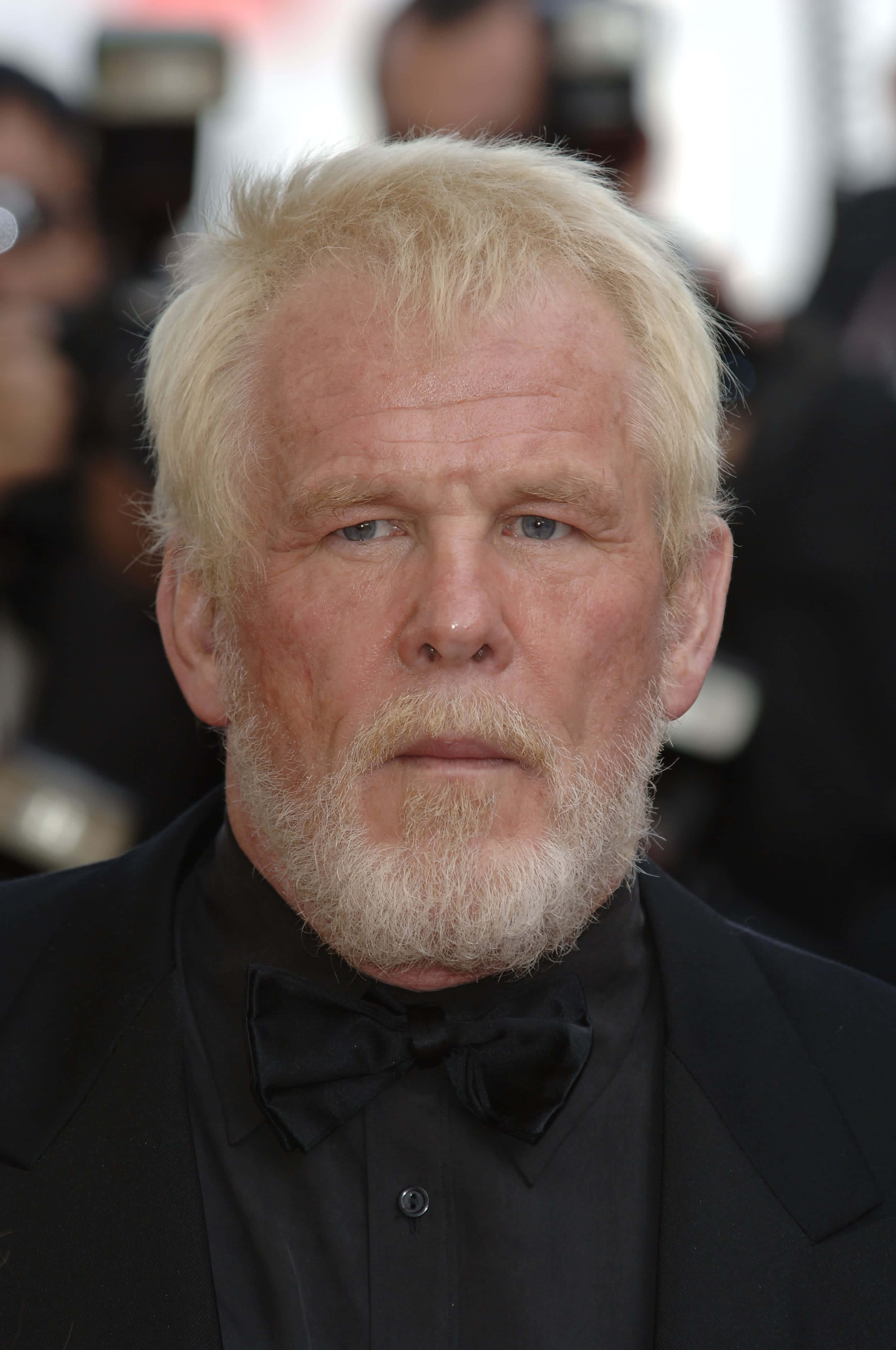 Nick Nolte, black tuxedo, bow tie, 4K Phone Wallpaper