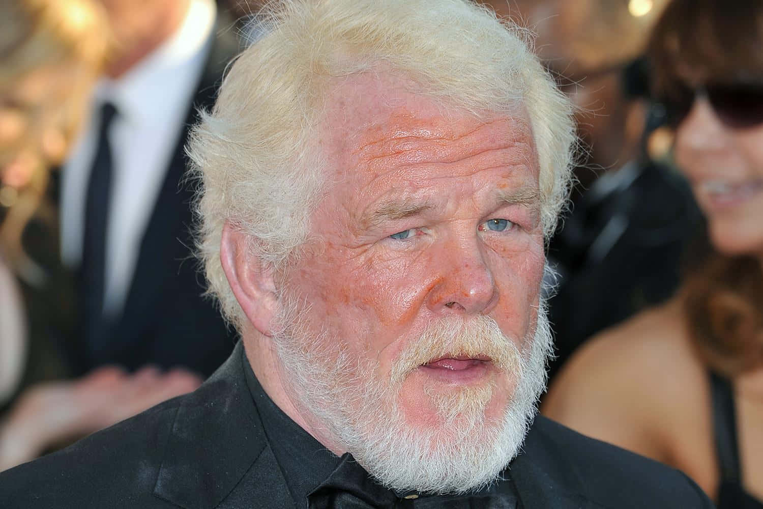 Nick Nolte, white hair, beard, HD Desktop Wallpaper